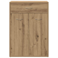 vidaXL Scarpiera Rovere Artigianale 60x35x84 cm in Legno Multistrato