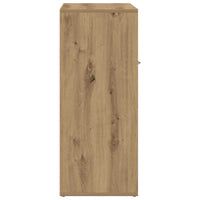 vidaXL Scarpiera Rovere Artigianale 60x35x84 cm in Legno Multistrato