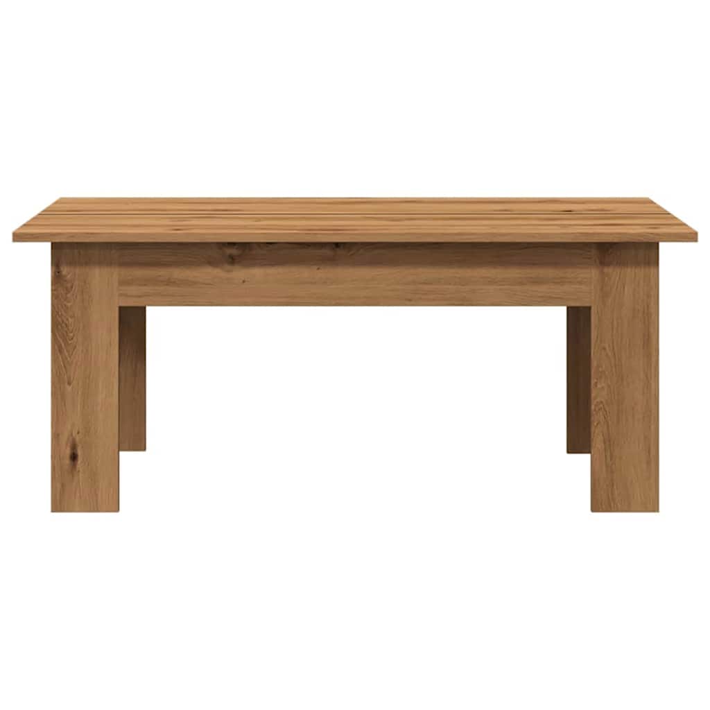 Tavolino da Salotto Artigianale 100x60x42 cm Legno Multistrato 855959