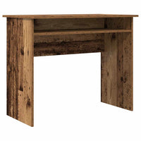 Scrivania Legno Antico 90x50x74 cm in Legno Multistrato