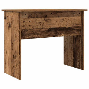Scrivania Legno Antico 90x50x74 cm in Legno Multistrato
