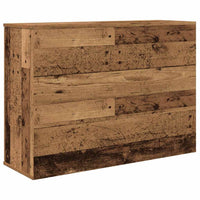 vidaXL Credenza Legno Antico 90x29,5x65 cm in Legno Multistrato