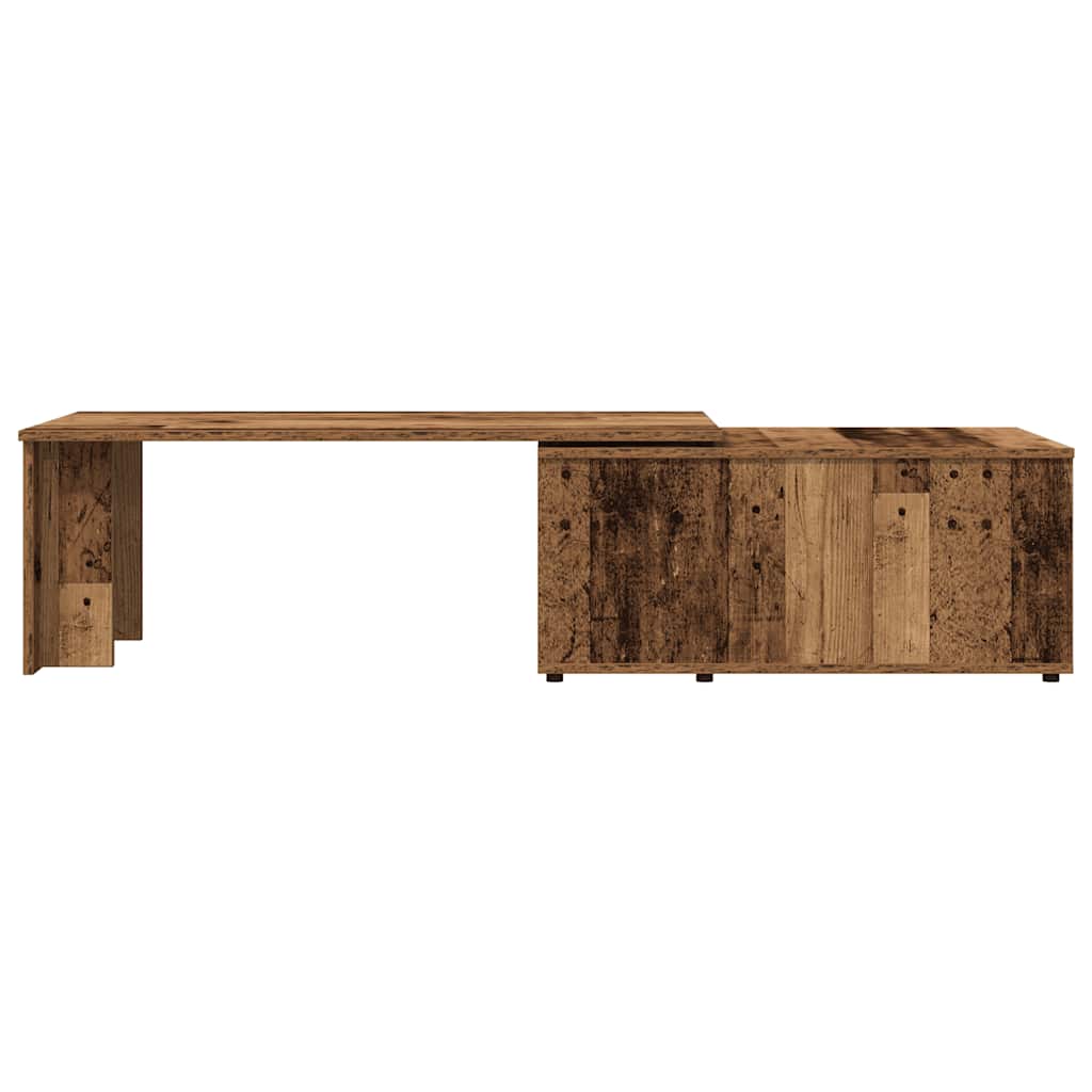 Tavolino da Salotto Legno Vecchio 150x50x35 cm Truciolato 855980