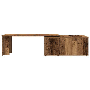 Tavolino da Salotto Legno Vecchio 150x50x35 cm Truciolato 855980