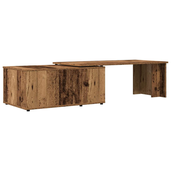 Tavolino da Salotto Legno Vecchio 150x50x35 cm Truciolato 855980
