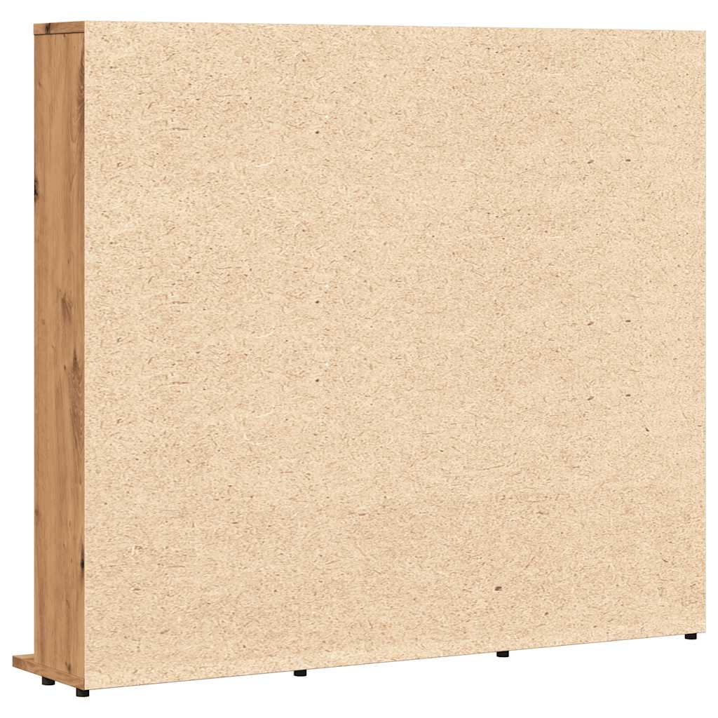 Mobile Porta CD Artigianale 100x23x89,5 cm Legno Multistrato 856001