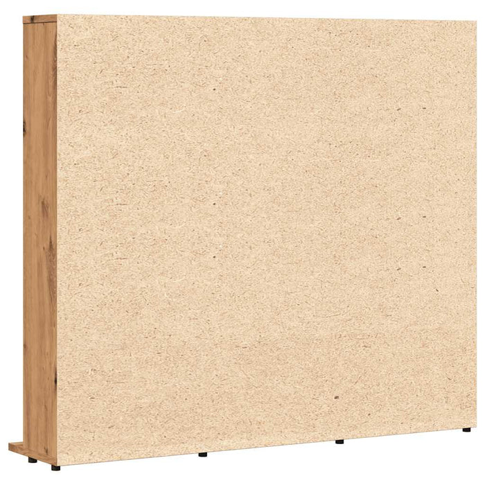 Mobile Porta CD Artigianale 100x23x89,5 cm Legno Multistrato 856001