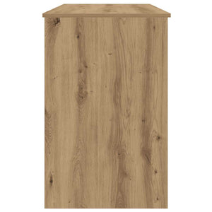 vidaXL Scrivania Rovere Artigianale 100x50x76 cm in Legno Multistrato