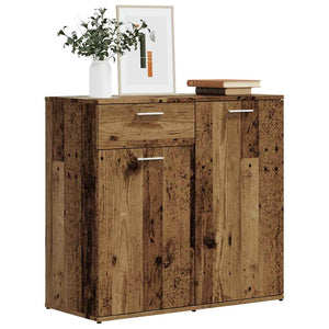 Credenza-Buffet-Armadio da cucina Legno Antico 80x36x75 cm in Truciolato