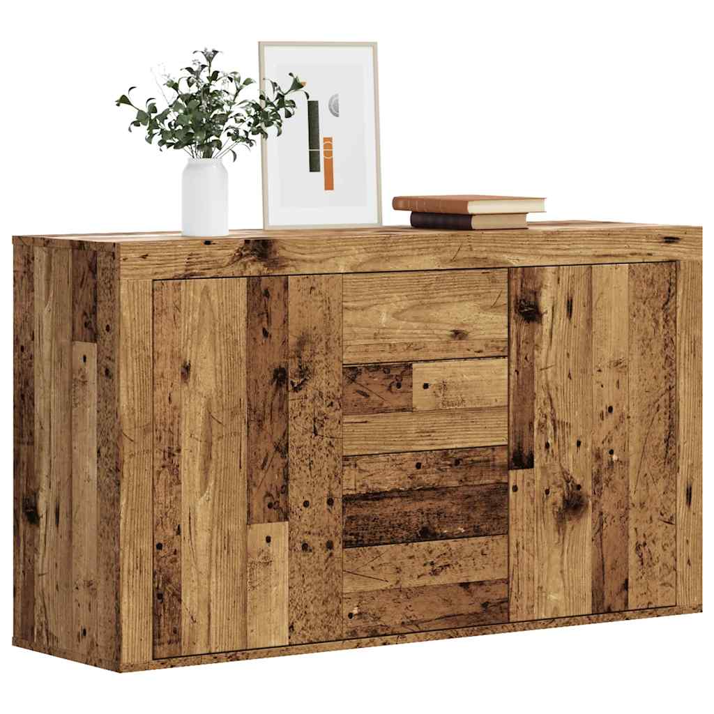 Credenza Legno Antico 120x36x69 cm in Truciolato 856008