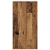 Credenza Legno Antico 120x36x69 cm in Truciolato 856008