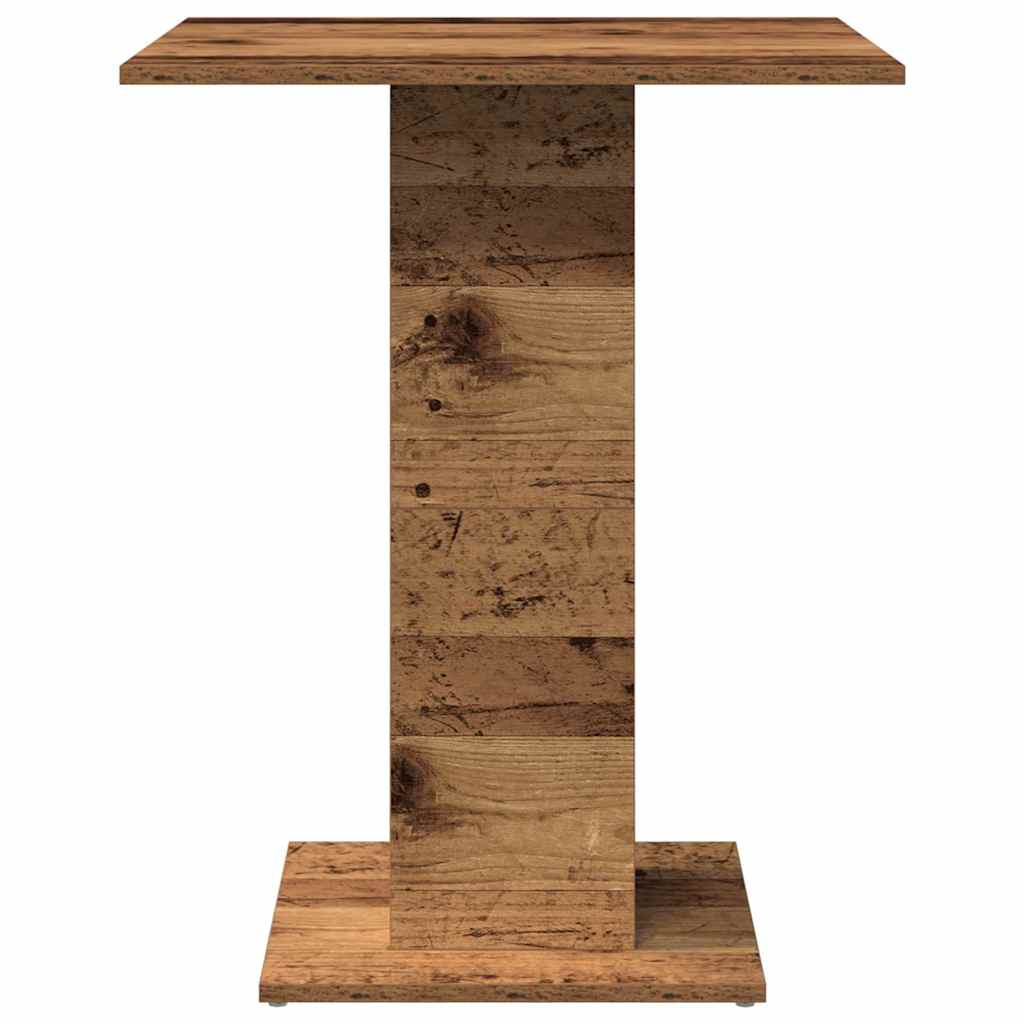 vidaXL Tavolo da Bistrot Legno Antico 60x60x75 cm in Truciolato