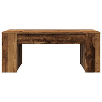 Tavolino da Salotto Legno Antico 102x55x42 cm Legno Multistrato 856024