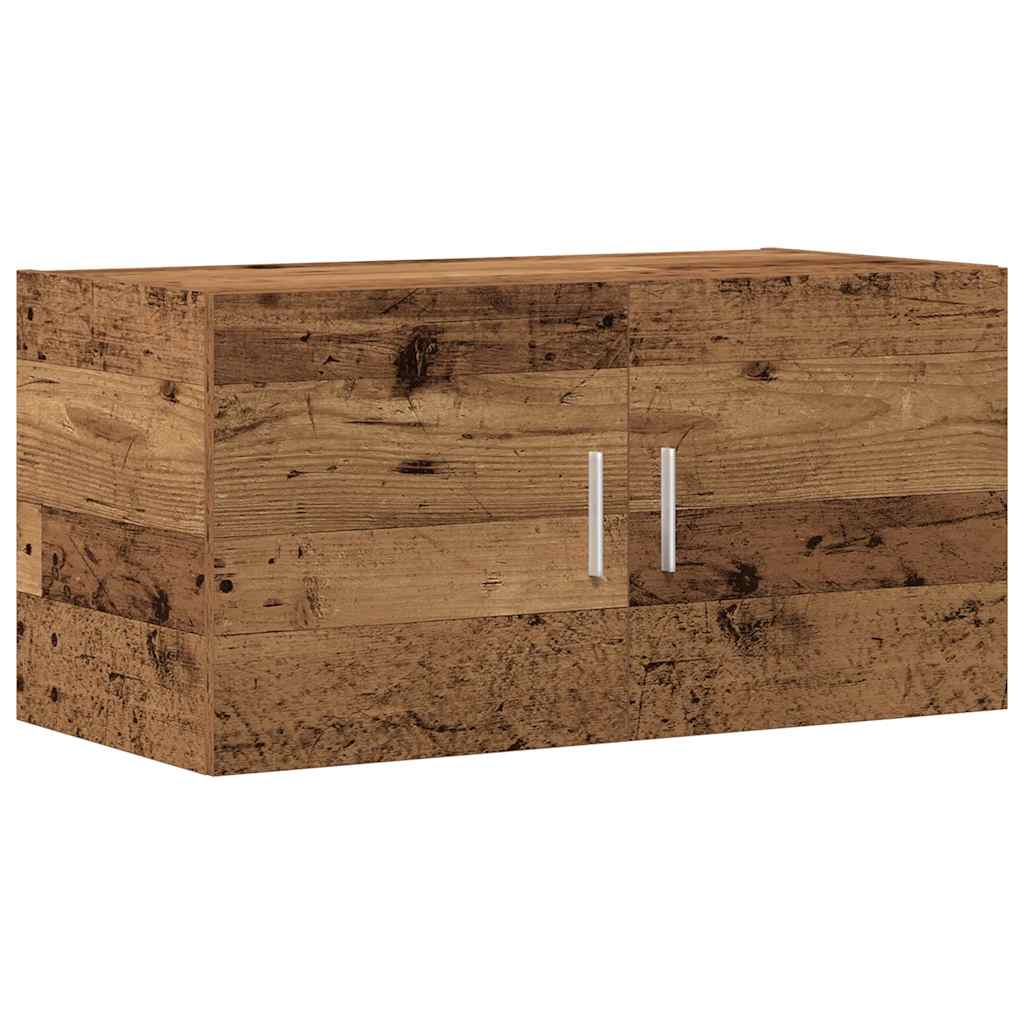 vidaXL Armadietto da Parete Legno Antico 80x39x40 cm in Truciolato