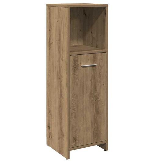 vidaXL Armadietto Bagno Artigianale 30x30x95 cm in Legno Multistrato