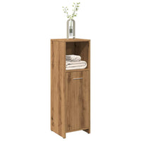 Armadietto Bagno Artigianale 30x30x95 cm in Legno Multistrato 856034