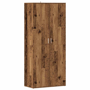 Scarpiera Legno Antico 80x39x178 cm in Truciolato 856044