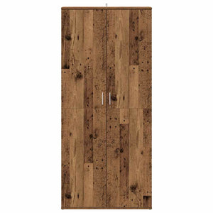 Scarpiera Legno Antico 80x39x178 cm in Truciolato 856044
