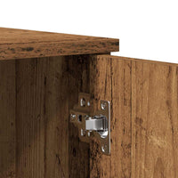 Scarpiera Legno Antico 80x39x178 cm in Truciolato 856044