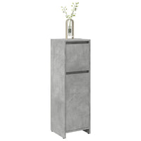 Mobile da Bagno Grigio Cemento 30x30x95 cm in Legno Multistrato 856060