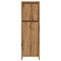 Armadietto Bagno Artigianale 30x30x95 cm in Legno Multistrato 856062
