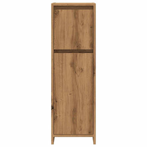 Armadietto Bagno Artigianale 30x30x95 cm in Legno Multistrato 856062