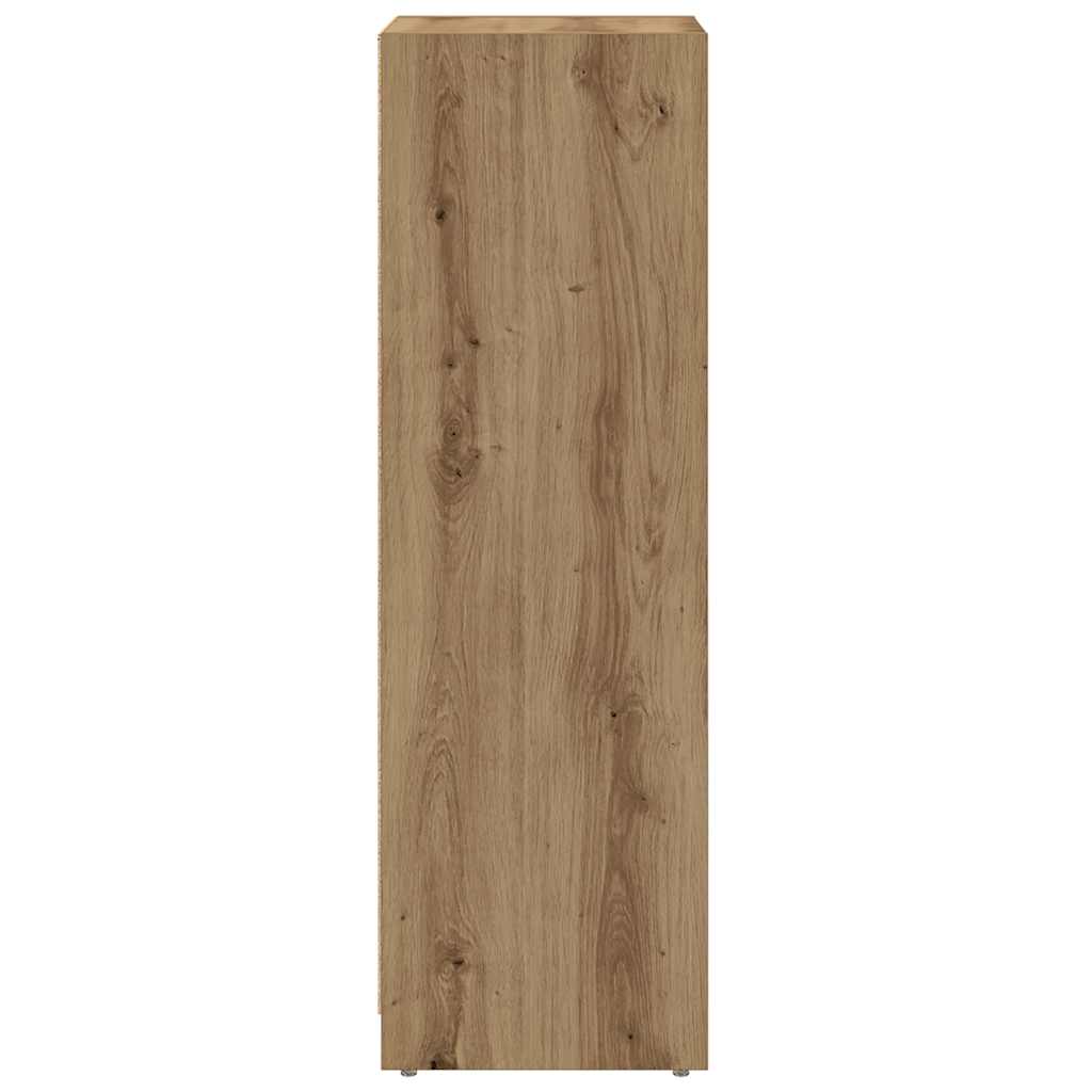 Armadietto Bagno Artigianale 30x30x95 cm in Legno Multistrato 856062