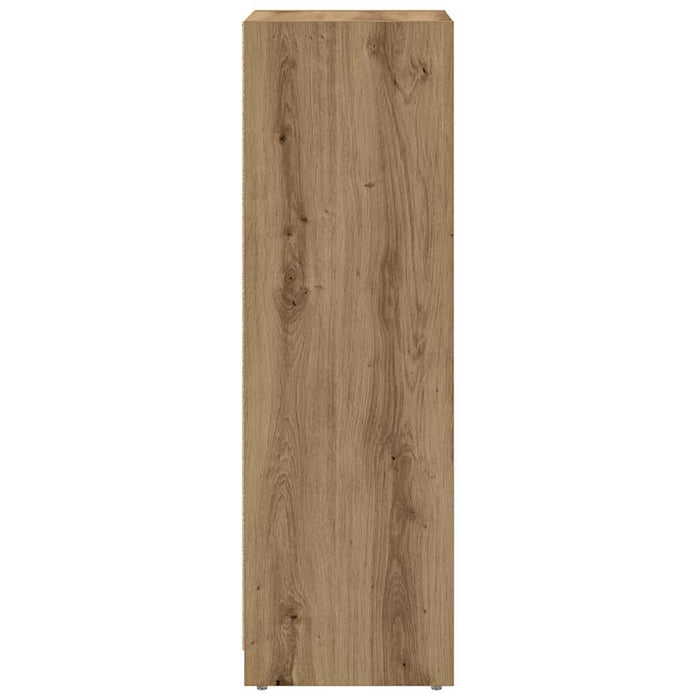 vidaXL Armadietto Bagno Artigianale 30x30x95 cm in Legno Multistrato