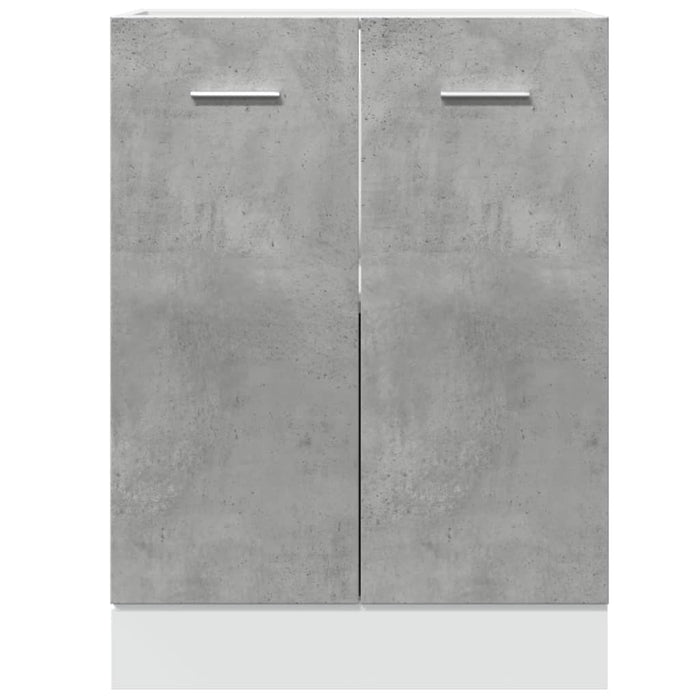 Armadio Inferiore Grigio Cemento 60x46x81,5cm Legno Multistrato 856073