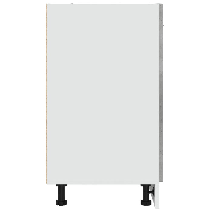 Armadio Inferiore Grigio Cemento 60x46x81,5cm Legno Multistrato 856073