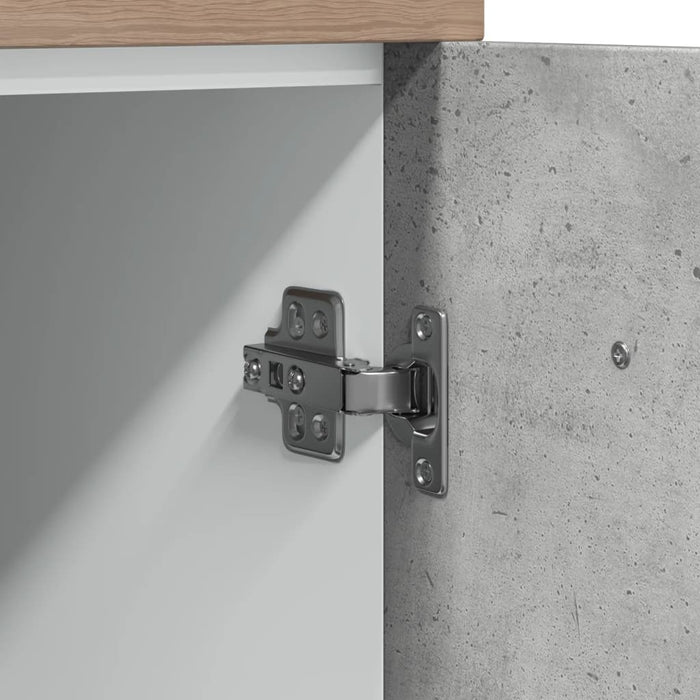 Armadio Inferiore Grigio Cemento 60x46x81,5cm Legno Multistrato 856073