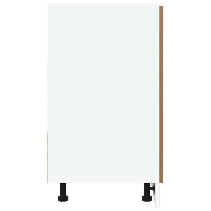 Mobile Sottolavello "Lyon"-Armadietto da bagno Artigianale 80x46x81,5 cm