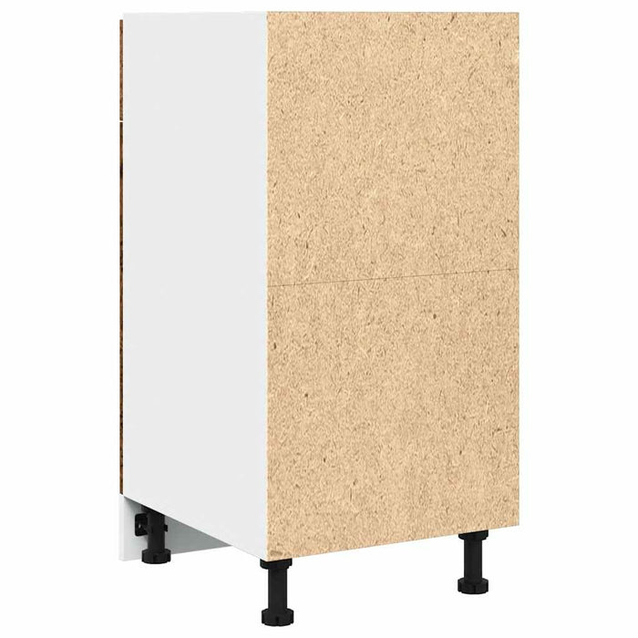 vidaXL Mobile con Cassetto “Lyon” Legno Antico 40x46x81,5cm