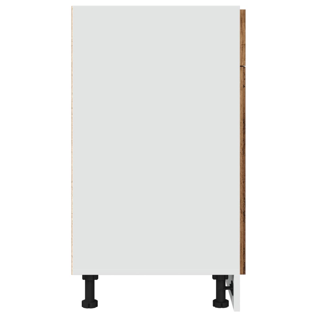 Mobile con Cassetto “Lyon” Legno Antico 50x46x81,5cm 856086