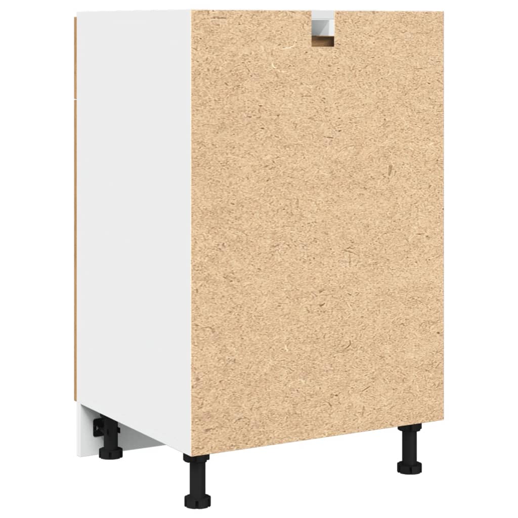 Cassettiera “Lyon” Rovere Artigianale 50x46x81,5 cm 856087