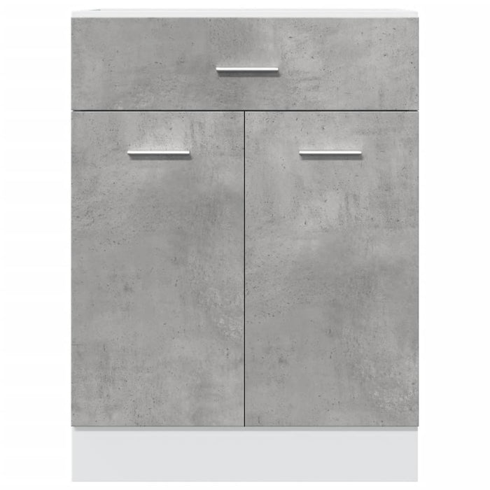 Armadio Inferiore Cassetto Grigio Cemento 60x46x81,5Multistrato 856088
