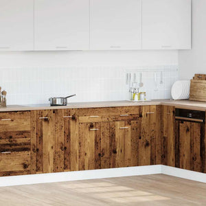 Cassettiera Legno Antico 80x46x81,5 cm Legno Multistrato 856092