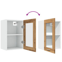 Pensile Vetro “Lyon” Rovere Artigianale 40x31x60 cm 856099