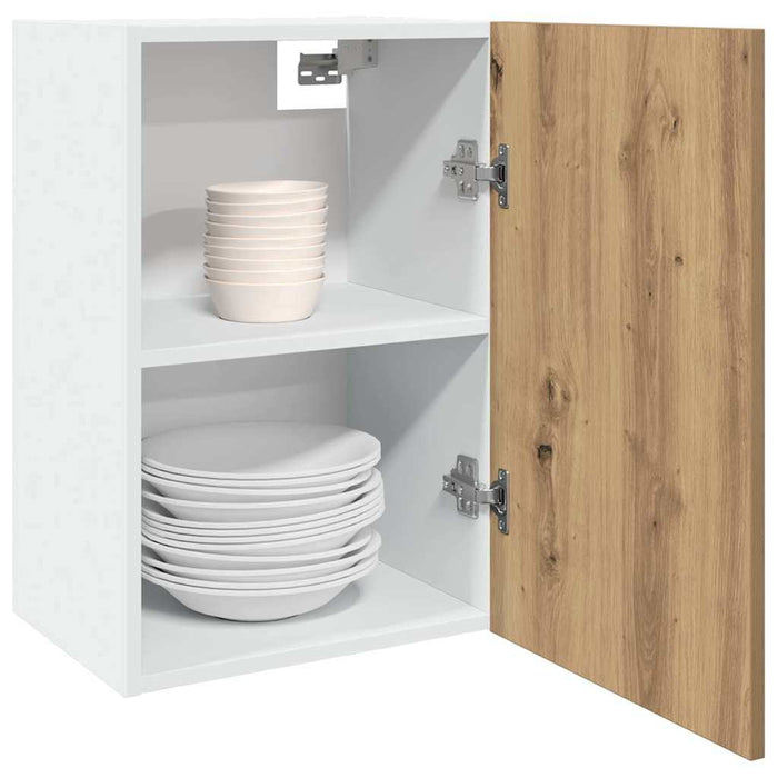 vidaXL Mobile Pensile “Lyon” Rovere Artigianale 40x31x60 cm