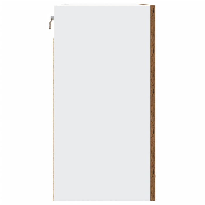 vidaXL Mobile Pensile “Lyon” Legno Antico 80x31x60 cm