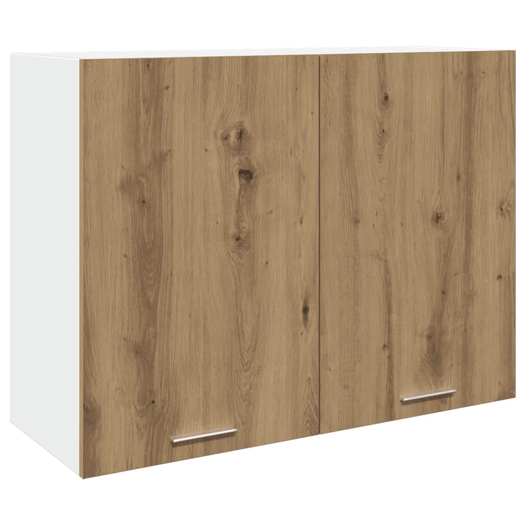 vidaXL Mobile Pensile “Lyon” Rovere Artigianale 80x31x60 cm