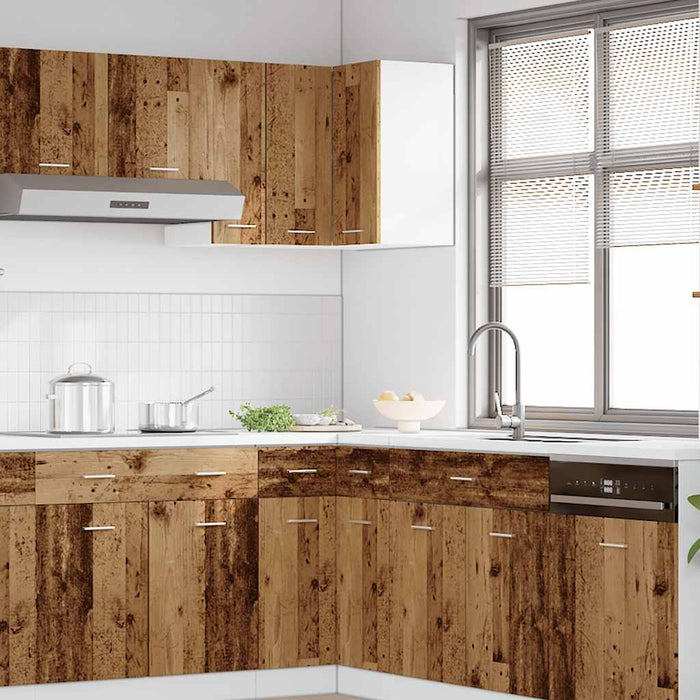 Mobile Pensile Angolo “Lyon” Legno Vecchio 57x57x60 856122