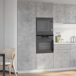Mobile per Frigo “Lyon” Grigio Cemento 60x57x207 cm 856124