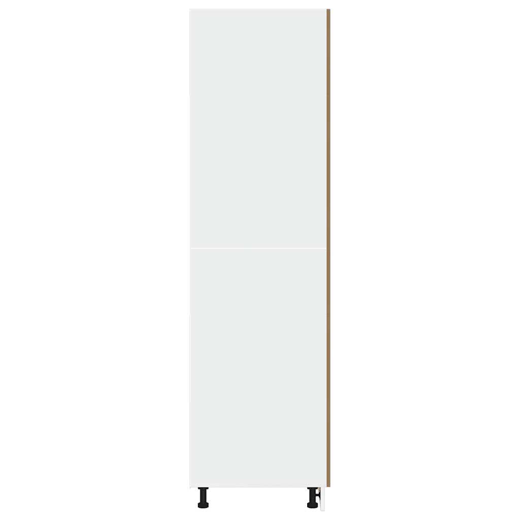 vidaXL Mobile per Frigo “Lyon” Rovere Artigianale 60x57x207 cm