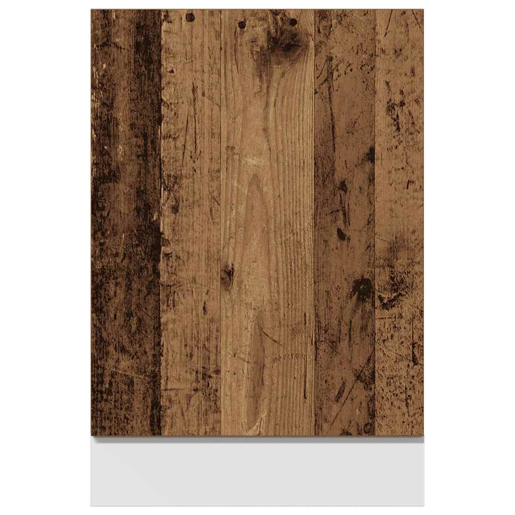 Pannello Lavastoviglie Legno Antico 45x3x67 cm in Truciolato 856131