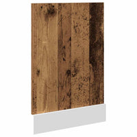 Pannello Lavastoviglie Legno Antico 45x3x67 cm in Truciolato 856131
