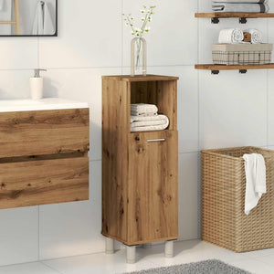 Armadietto Bagno Artigianale 30x30x95 cm in Legno Multistrato 856138