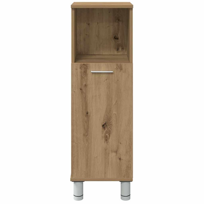 vidaXL Armadietto Bagno Artigianale 30x30x95 cm in Legno Multistrato