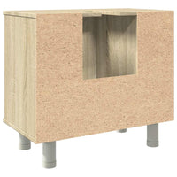 Mobile da Bagno Rovere Sonoma 60x32x53,5cm in Legno Multistrato 856142