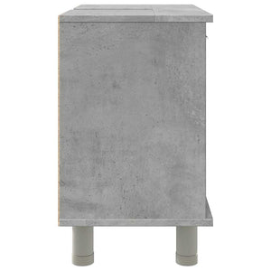 Mobile da Bagno Grigio Cemento 60x32x53,5 cm Legno Multistrato